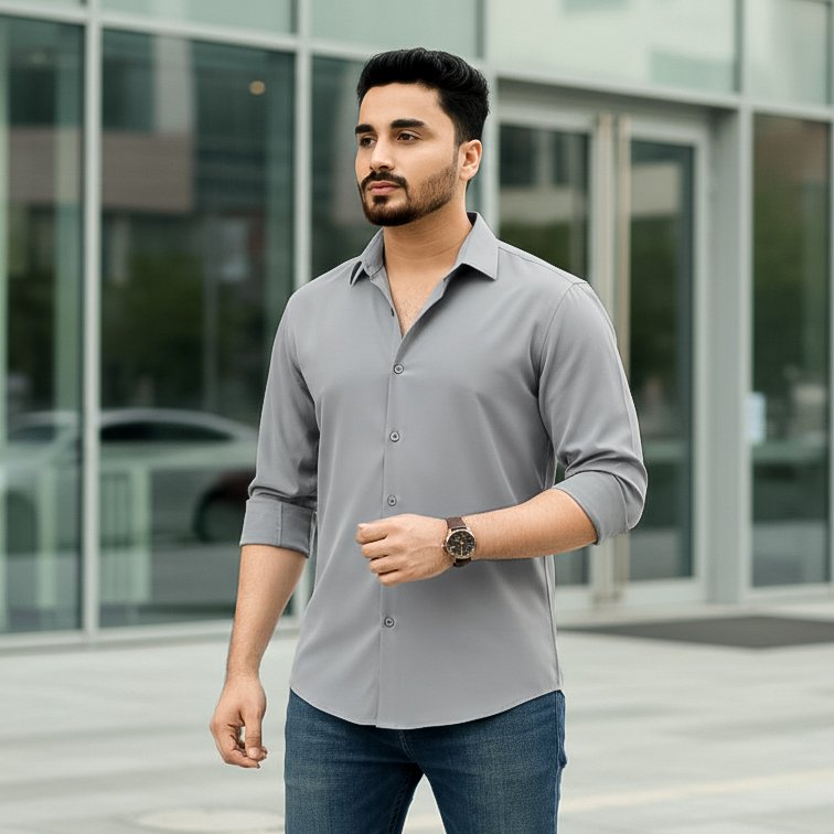 MST Solid Ash Shirt - Image 2