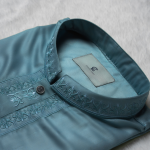 Mughal Embroidery Ocean Blue